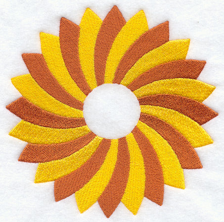 Sunflower Quilt Block - Lg
