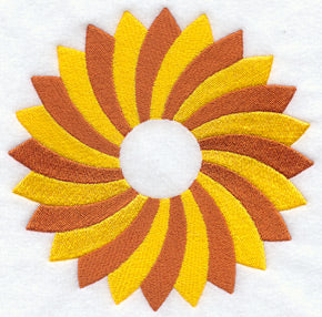 Sunflower Quilt Block - Lg
