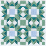 Friendship Star Quilt Block - 4 Block - Lg