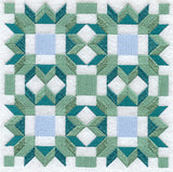 Friendship Star Quilt Block - 4 Block - Lg