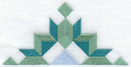 Friendship Star Quilt Block - Half - Lg