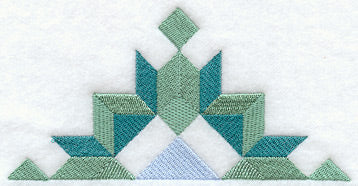 Friendship Star Quilt Block - Half - Lg