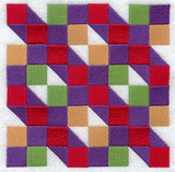 Arkansas Crossroads Quilt Block - 4 Block - Lg