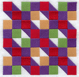 Arkansas Crossroads Quilt Block - 4 Block - Lg