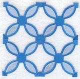 Job's Tears Quilt Block - 4 Block - Lg