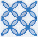 Job's Tears Quilt Block - 4 Block - Lg