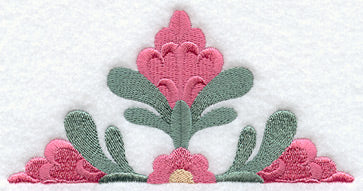 Indiana Rose Quilt Block - Half - Lg