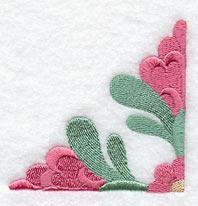 Indiana Rose Quilt Block - Quarter - Lg