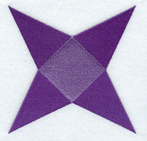 Amethyst Quilt Block - Lg