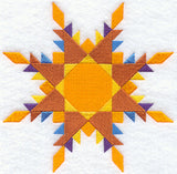 Feathered Star Quilt Block - Lg