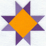 Evening Star Quilt Block - Lg