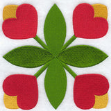 Hanover Tulip Quilt Block - Lg