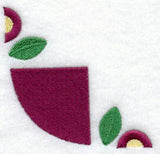 Flower Reel Quilt Block - Quarter - Lg