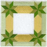 Diamonds in the Corners Quilt Block - Lg