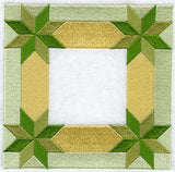Diamonds in the Corners Quilt Block - Lg