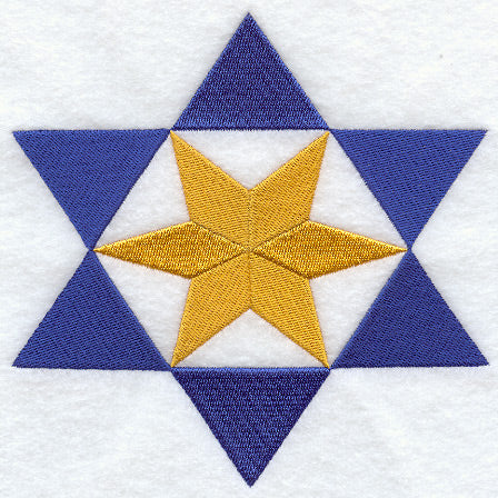 Star of the East Quilt Block - Lg