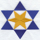 Star of the East Quilt Block - Lg