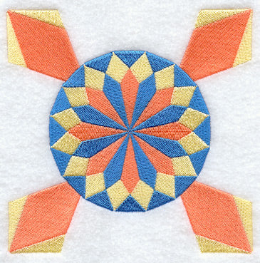 Wyoming Patch Quilt Block - Lg