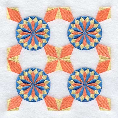 Wyoming Patch Quilt Block - 4 Block - Lg
