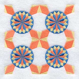 Wyoming Patch Quilt Block - 4 Block - Lg