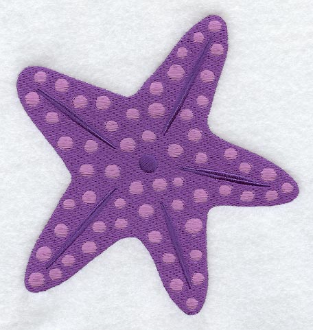 Starfish Quilt Block - Lg