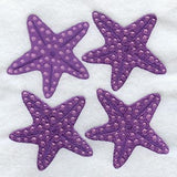 Starfish Quilt Block - 4 Block - Lg