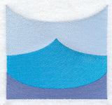 Wave Quilt Block - Lg