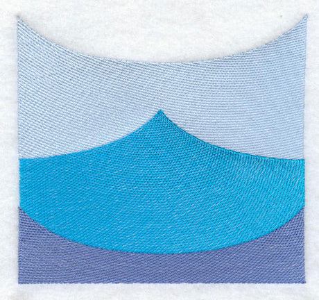 Wave Quilt Block - Lg