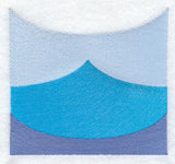 Wave Quilt Block - Lg