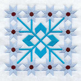 Sunflower II Quilt Block - 4 Block - Lg