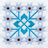 Sunflower II Quilt Block - 4 Block - Lg