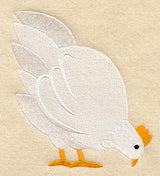Hen Quilt Block - Lg