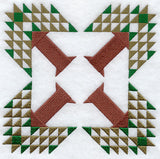 Tree of Life Quilt Block - 4 Block - Lg