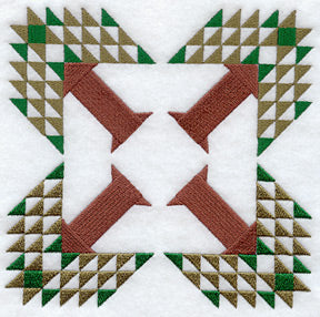 Tree of Life Quilt Block - 4 Block - Lg