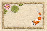 Koi Quilt Label