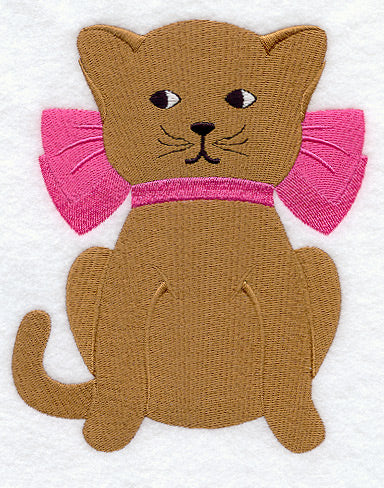 Calico Cat Quilt Block - Lg