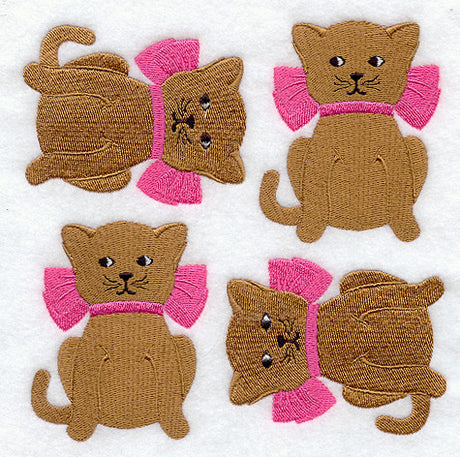 Calico Cat Quilt Block - 4 Block