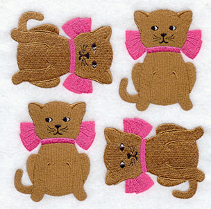 Calico Cat Quilt Block - 4 Block