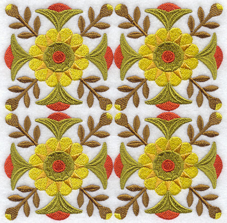 Sadie's Choice Quilt Block - 4 Block