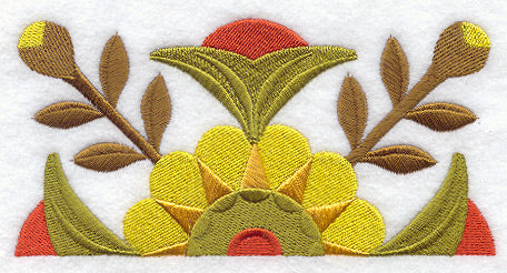 Sadie's Choice Quilt Block - Half