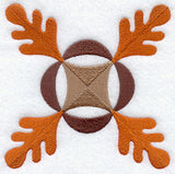 Oak Leaf Quilt Block - Lg