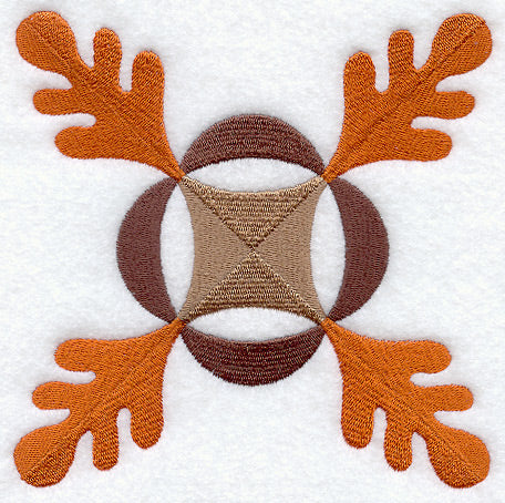 Oak Leaf Quilt Block - Lg