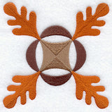 Oak Leaf Quilt Block - Lg