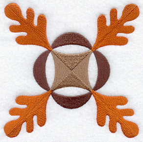 Oak Leaf Quilt Block - Lg