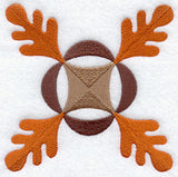 Oak Leaf Quilt Block - Lg