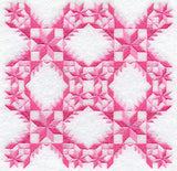 Haley's Comet Quilt Block - 4 Block Lg