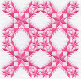 Haley's Comet Quilt Block - 4 Block Lg
