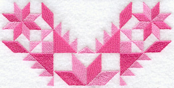 Haley's Comet Quilt Block - Half Lg