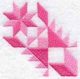 Haley's Comet Quilt Block - Quarter Lg