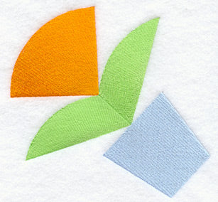 Garden of Friendship Quilt Block - Lg